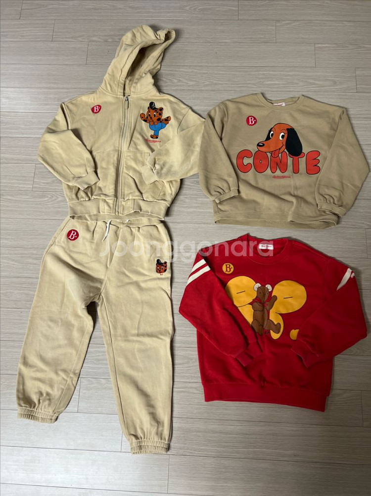 베베드피노 상하복+상의 두벌 130사이즈 일괄--0