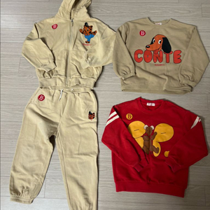 베베드피노 상하복+상의 두벌 130사이즈 일괄