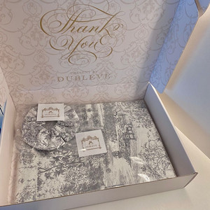 드브르베 앞치마+스크런치 세트 [무료배송]