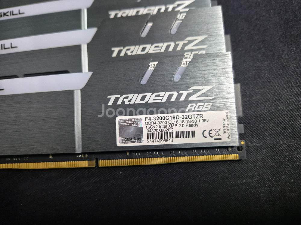 G.SKILL DDR4 3200 64GB 팝니다--3