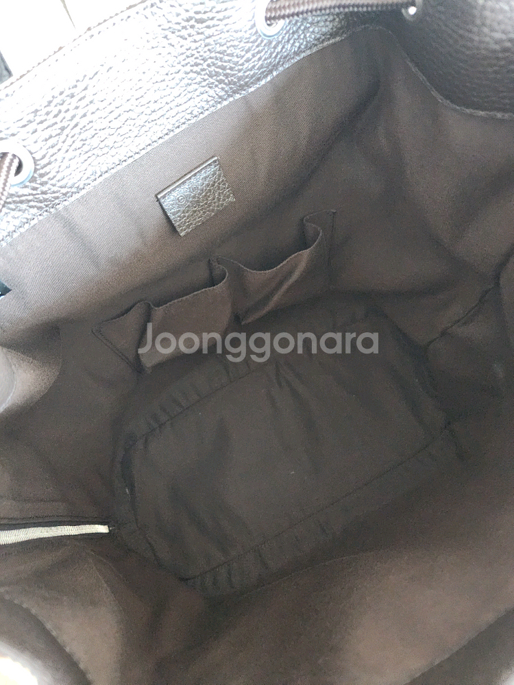 구찌 GG 캔버스 드로스트링백 정품 구찌 GG 자카드 버킷백 백팩 가방 풀박스 거의 새것--3