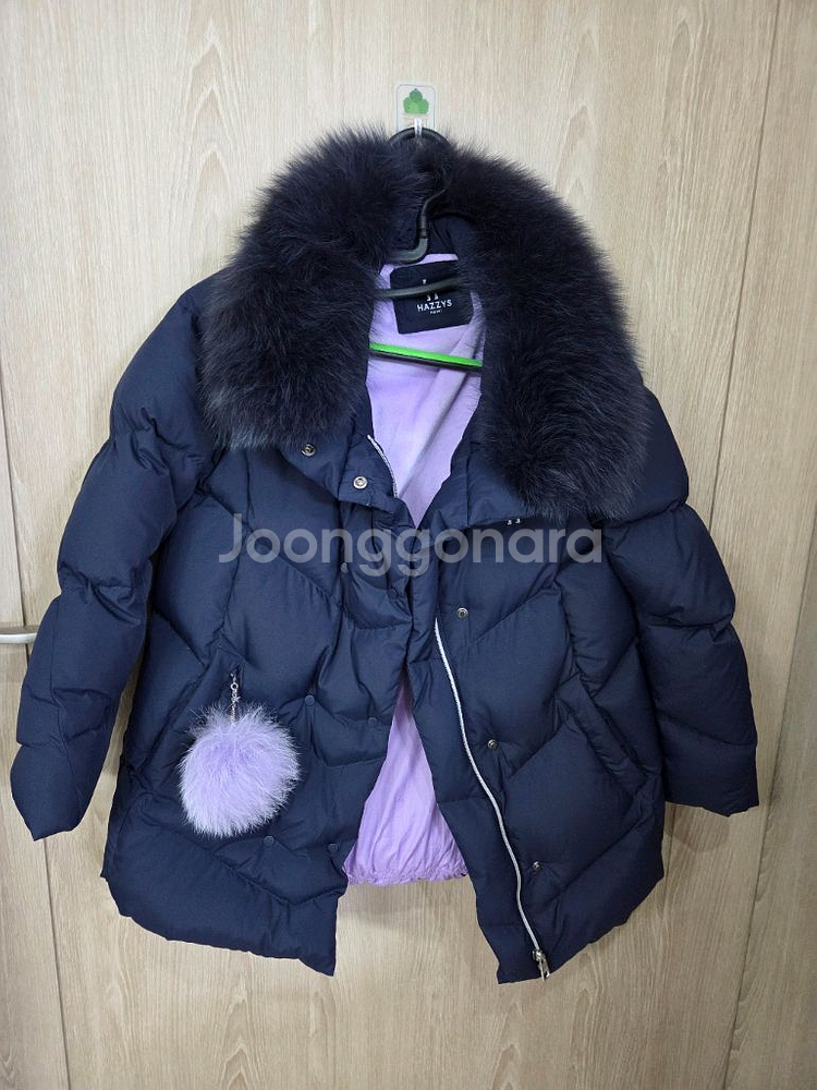 헤지스 여아 패딩점퍼 145--0