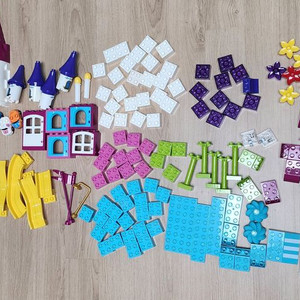 (정품레고X)놀이동산 만들기 블록 장난감 세트