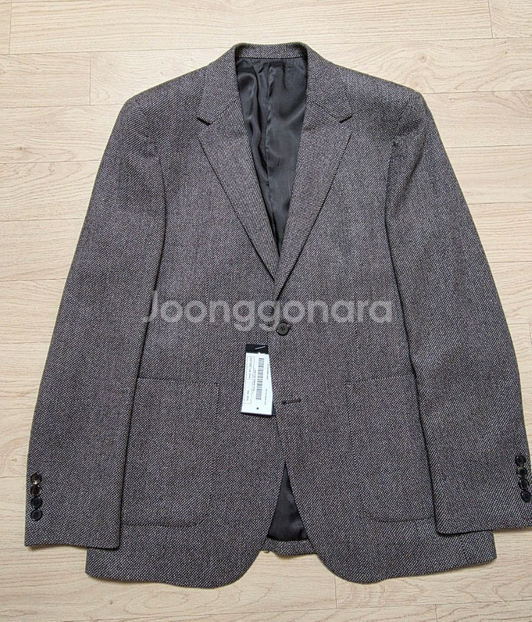 질스튜어트뉴욕 제냐 울 캐시미어 자켓 52 105 다크브라운 정가 129만원 새제품--0