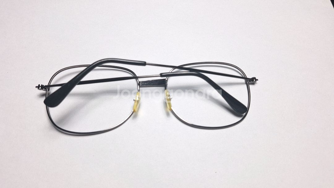 일본 빈티지 블랙 보잉 안경테 빅사이즈 가능--1