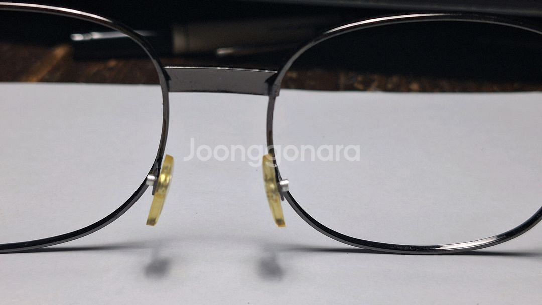 일본 빈티지 블랙 보잉 안경테 빅사이즈 가능--5