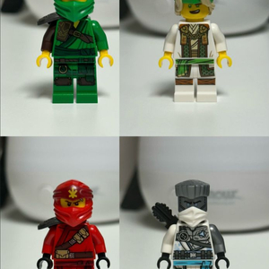 레고 닌자고 미니피규어 4개 세트