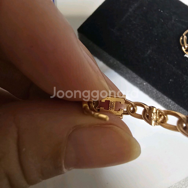 18k핑크골드 귀걸이--6