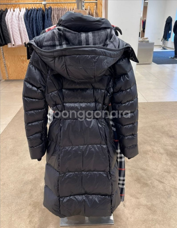 버버리 롱패딩 샌드센드uk6--1