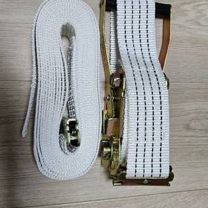 화물 고정용 깔깔이 라쳇, 벨트 50mm 5M 새제품(레일 연결)