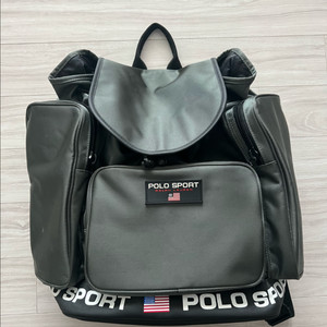 90s 폴로스포츠 쓰리포켓 백팩 가방