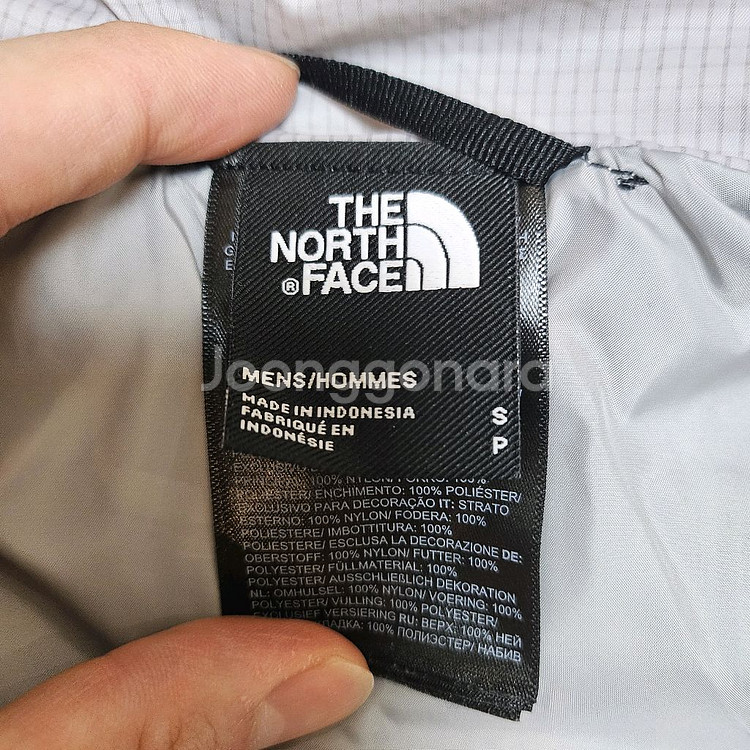 노스페이스 남성 패딩 조끼--3
