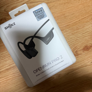 Shokz 샥즈 오픈런 프로2 블루투스 헤드셋 (골전도 이어폰)