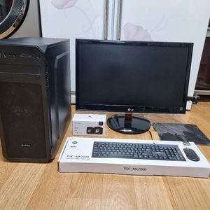 컴퓨터 풀세트 팝니다.사무용.게임용.pc.데스크탑.업무