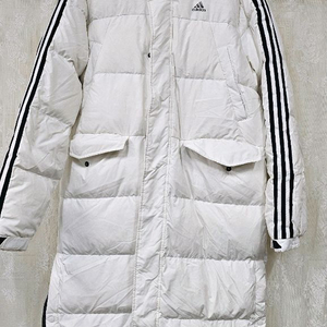 아디다스 삼선 롱패딩