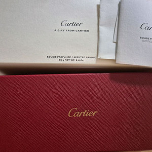 까르띠에 vip 기프트 향초 세트