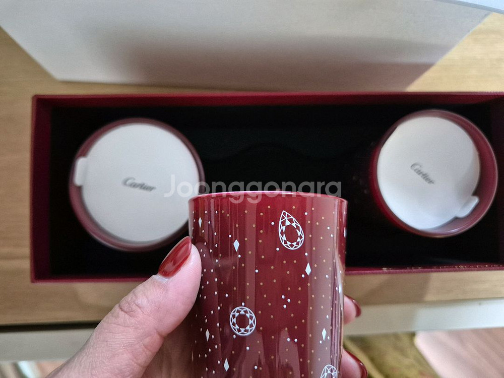 까르띠에 vip 기프트 향초 세트--5