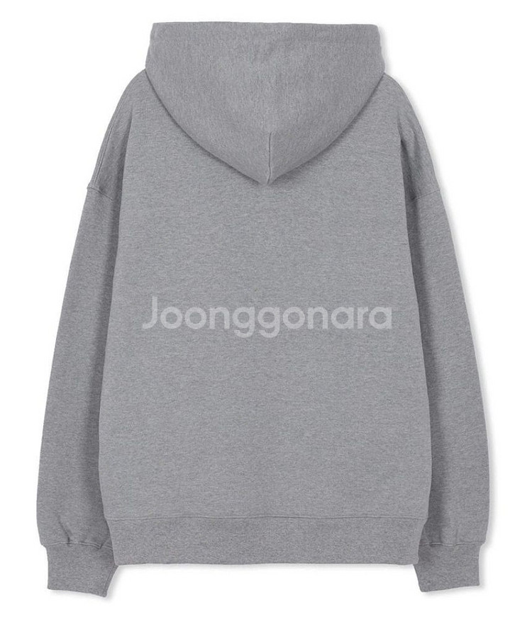 MMIC 클럽 비너스 오버핏 후드 티셔츠 그레이 L--2