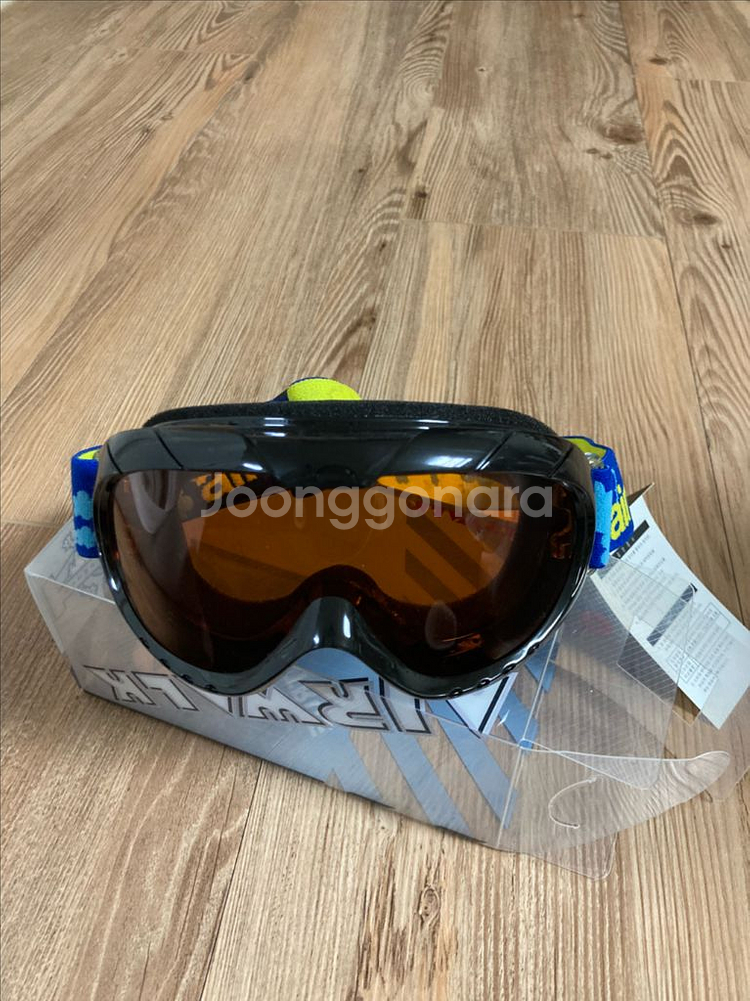 에어워크 스키 고글 아동 유아용 새상품--0