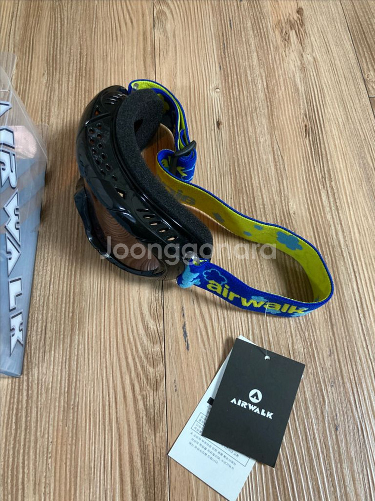 에어워크 스키 고글 아동 유아용 새상품--5