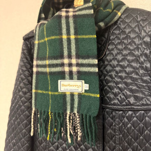 정품 Burberry 캐시미어 머플러