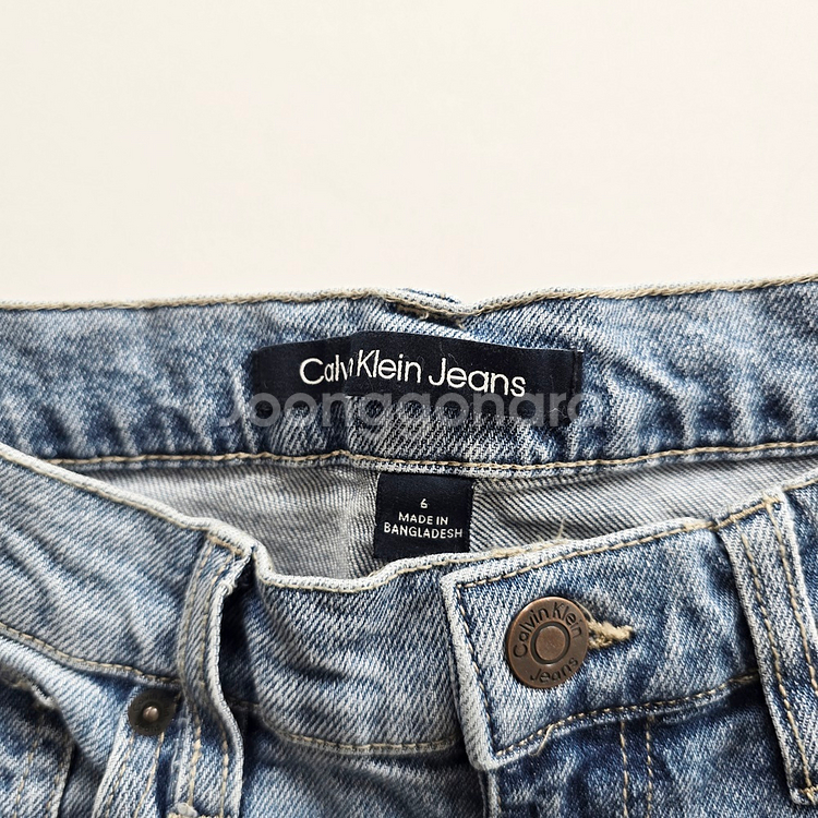 캘빈클라인 청바지 연청 스판 사이즈27 R2782--5