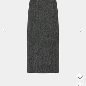 에드빈 울 트위드 미디 스커트