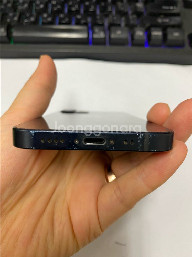 아이폰12미니 블랙 액정SS급 128G 무잔상--6