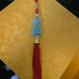 양면 부처님양각 옥노리개