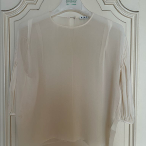 아크네 스튜디오 실크 블라우스