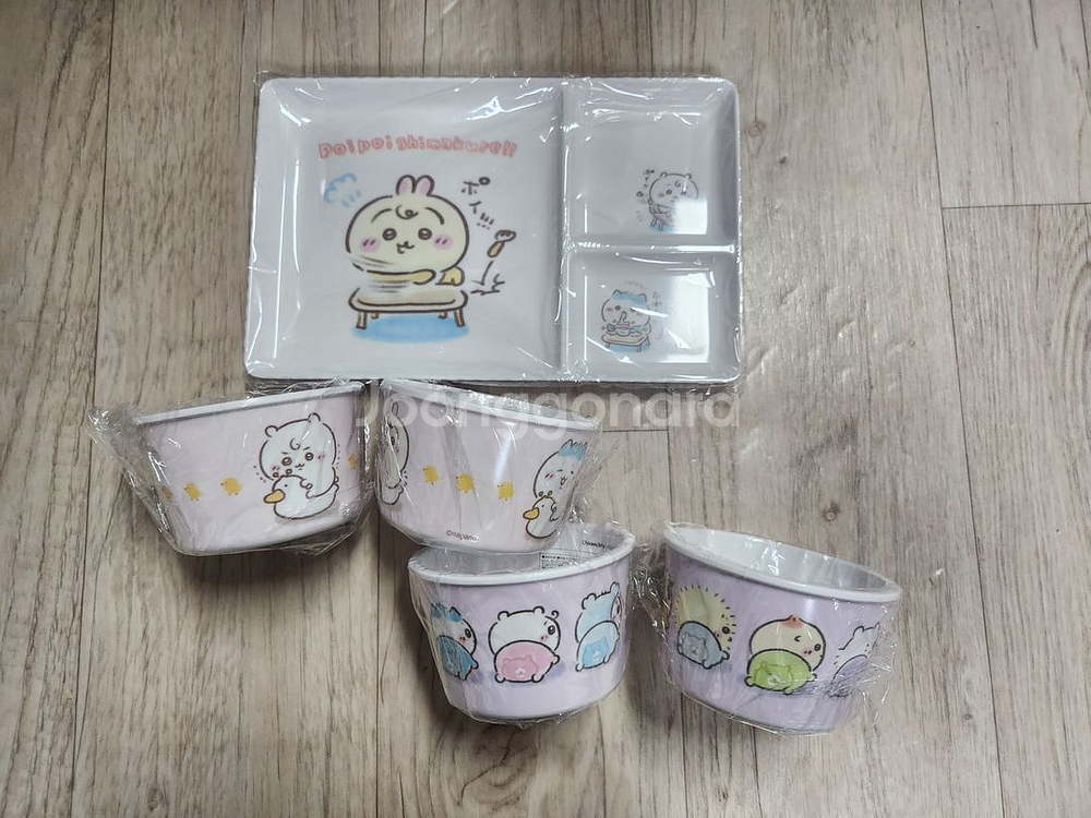 치이카와 베이비 멜라민 식판, 그릇--0