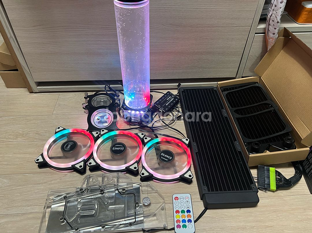 PSIONIC 스펙트럼 RGB 수냉쿨러 360mm--1