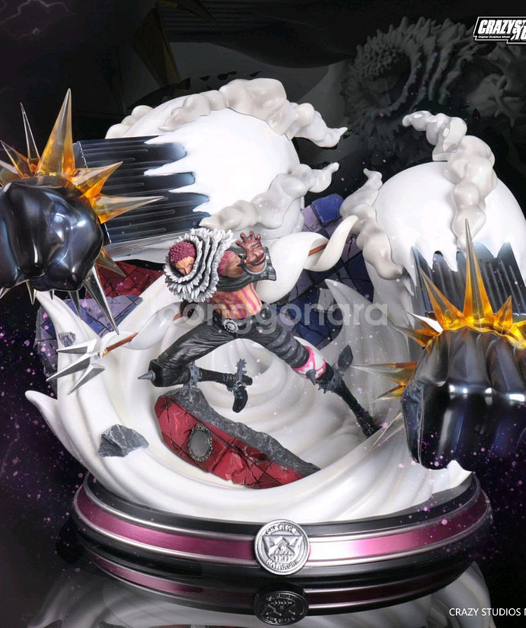 원피스 Dx쿠잔+crazy 카타쿠리 레진피규어(직거래만)--0