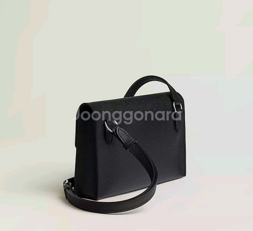 (새상품/풀세트)에르메스 에이치 스냅 월렛 블랙 팝니다--3