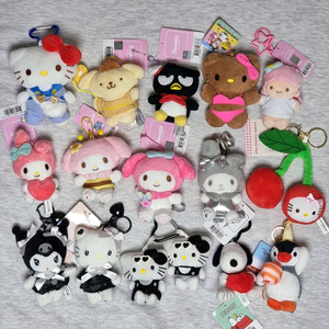 산리오 미피 인형 키링
