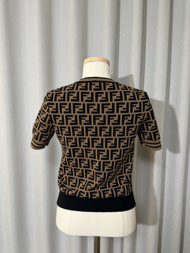 펜디 FF로고 반팔 니트-미착용 새상품--1