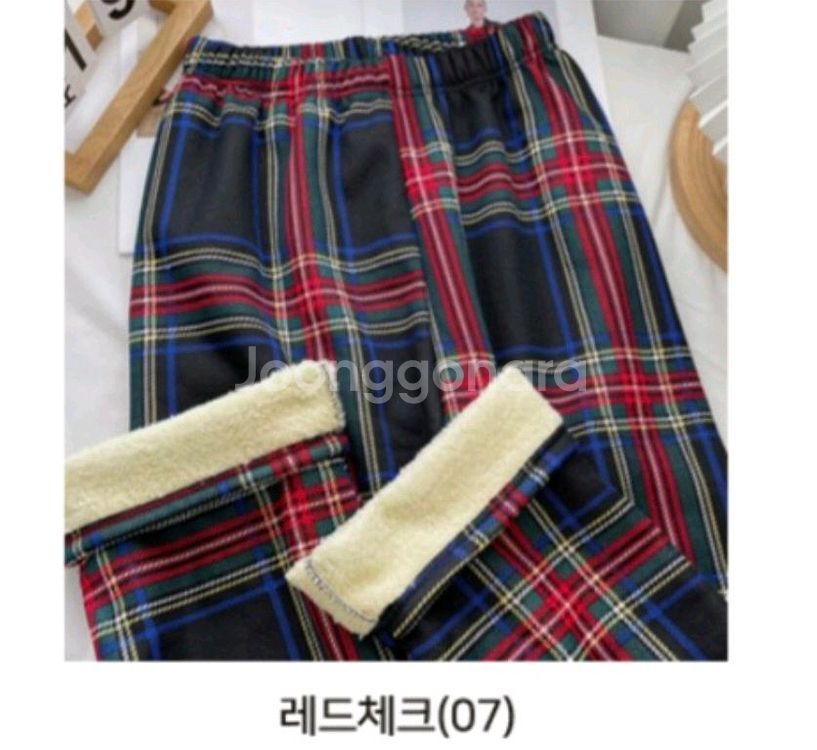 양털 수면바지 4개 색상 랜덤--2