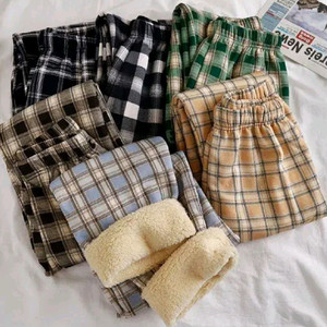 양털 수면바지 4개 색상 랜덤