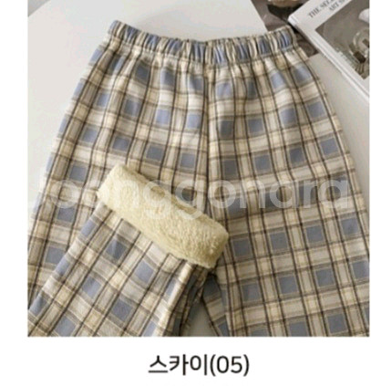 양털 수면바지 4개 색상 랜덤--3