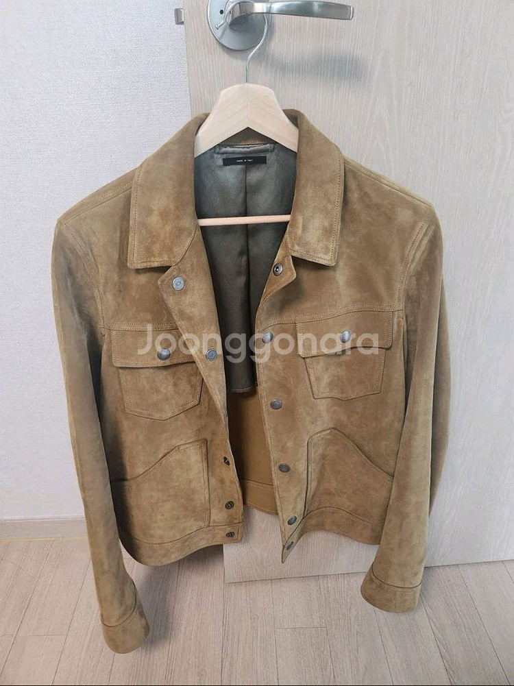 톰포드 스웨이드 자켓 50--0