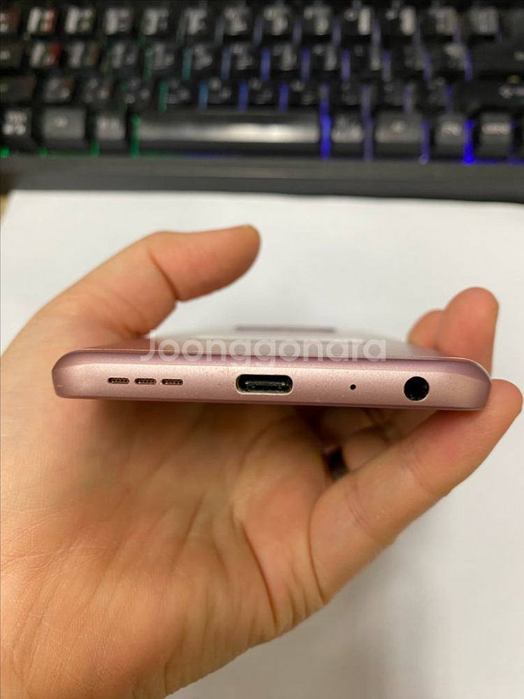 LG Q8 로즈핑크 SS급 32GB 스마트폰 입문용 자녀폰--6