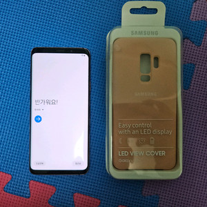 SKT갤럭시 S9+ 정품 실리콘 케이스