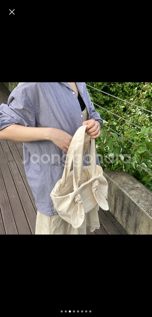 미니 에코백 (아이디어스 , 새상품)--1