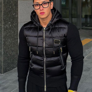 라피나토 후드 니트패딩 50사이즈