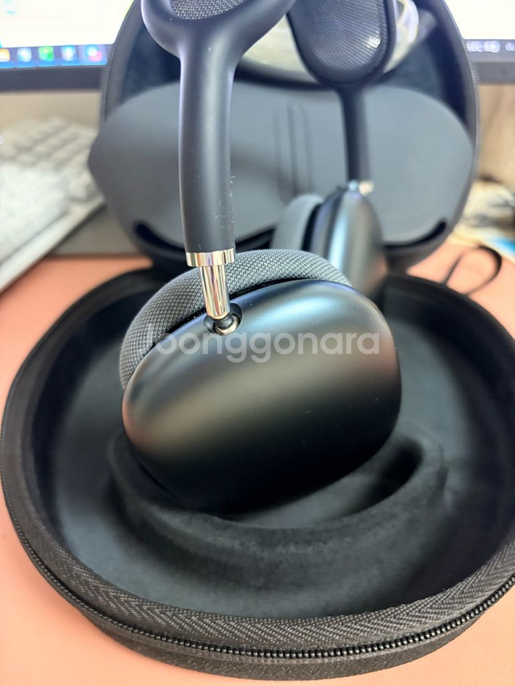 S급 에어팟 맥스 c타입 미드나잇 단품 케이스 파우치--4