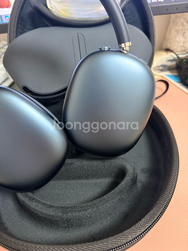 S급 에어팟 맥스 c타입 미드나잇 단품 케이스 파우치--2