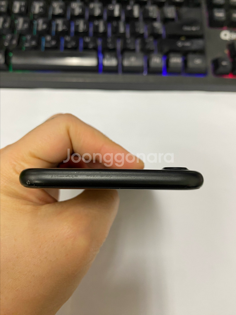 아이폰7 매트블랙 외관A급 32GB 배터리90% 공신폰--3