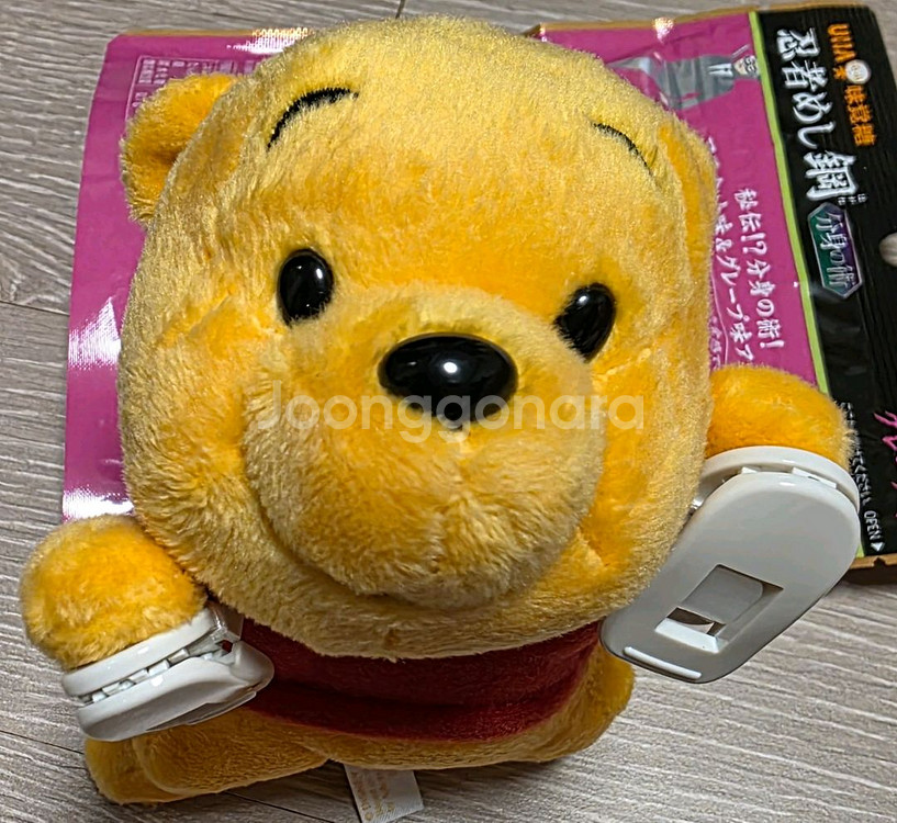 디즈니랜드 곰돌이 푸 인형--1