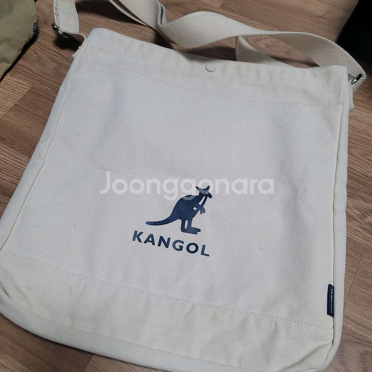 캉골 캔버스 크로스백 에코백--0