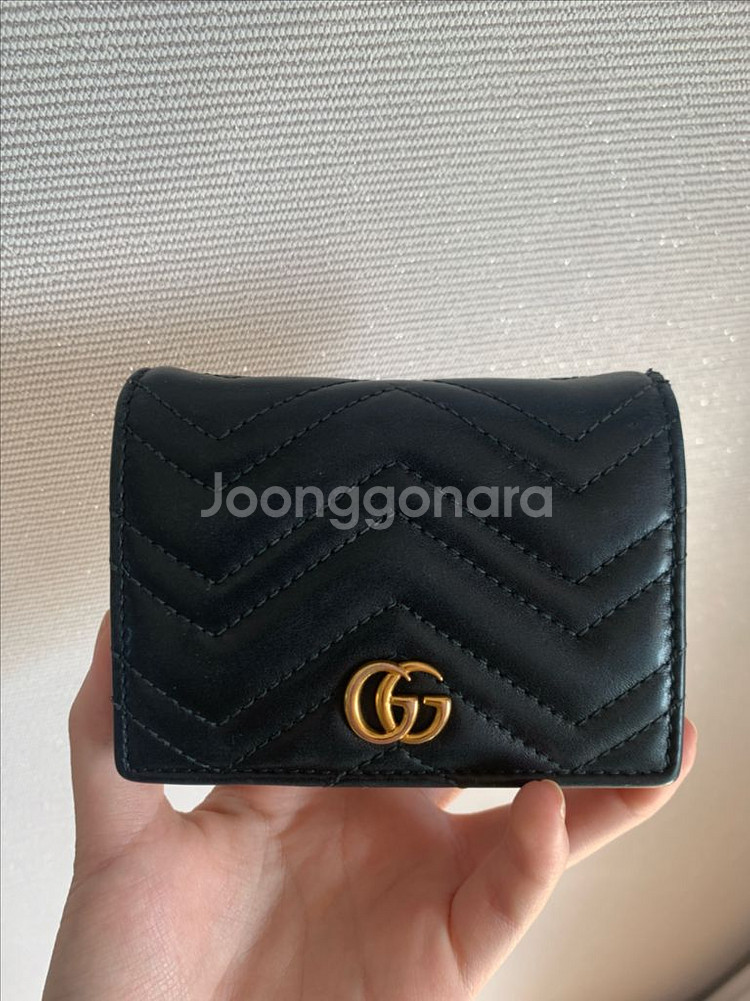 구찌 GG 마몬트 카드지갑--1